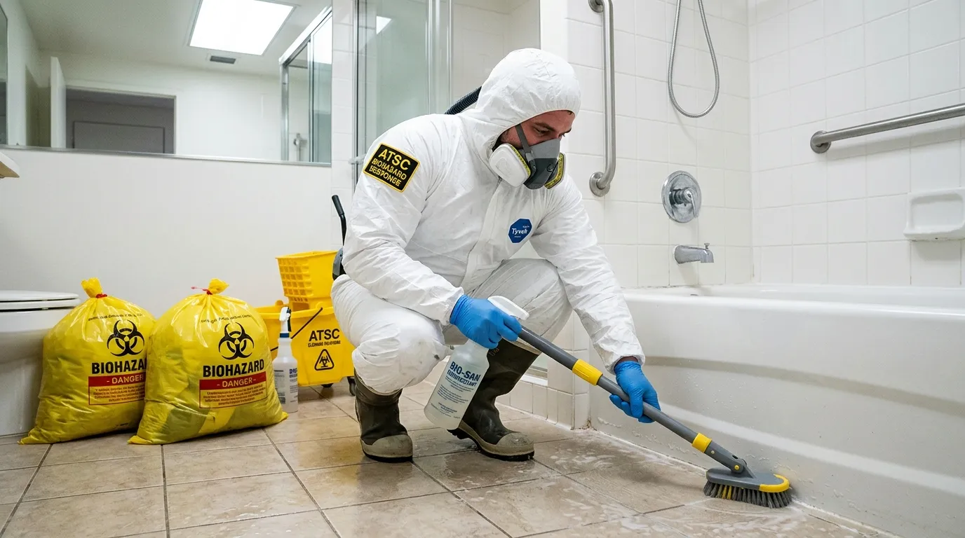 Decontamination equipment deployed for Blood Cleanup in Spring